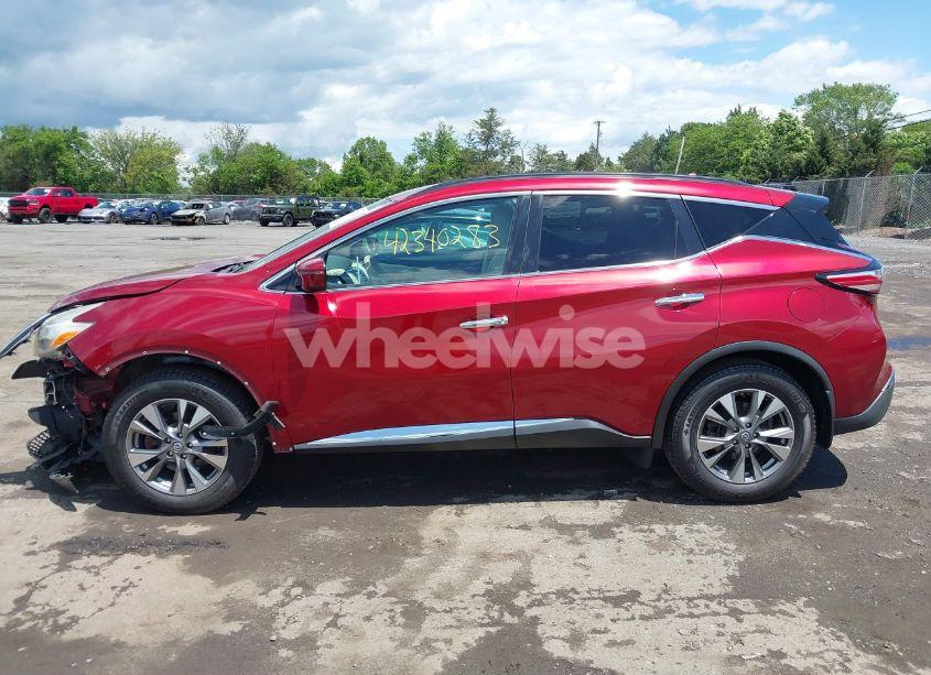 Photo 14 of 2016 Nissan Murano SV (VIN 5N1AZ2MH8GN137119)