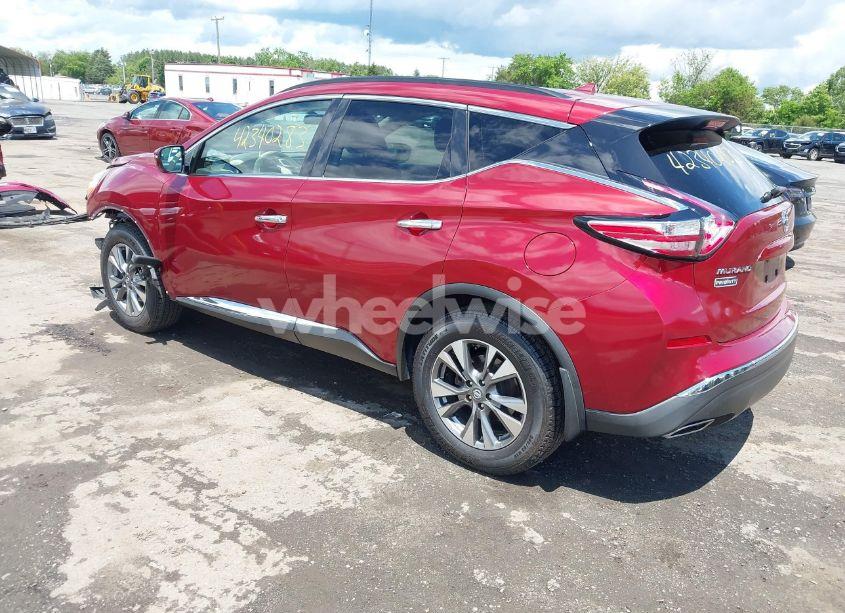 Photo 3 of 2016 Nissan Murano SV (VIN 5N1AZ2MH8GN137119)