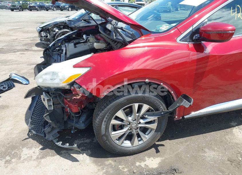 Photo 6 of 2016 Nissan Murano SV (VIN 5N1AZ2MH8GN137119)