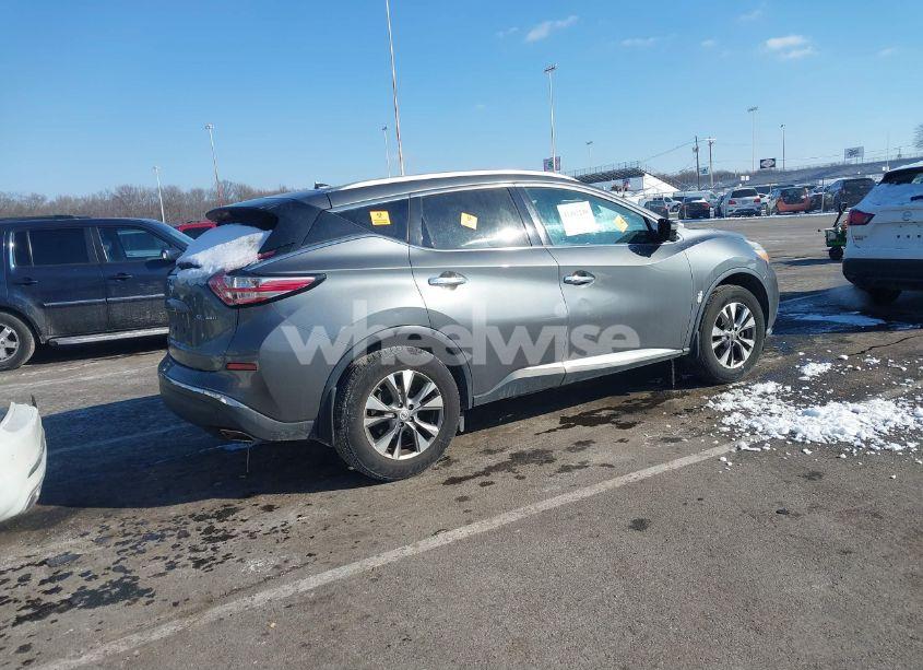 Photo 4 of 2016 Nissan Murano SL (VIN 5N1AZ2MH8GN139355)