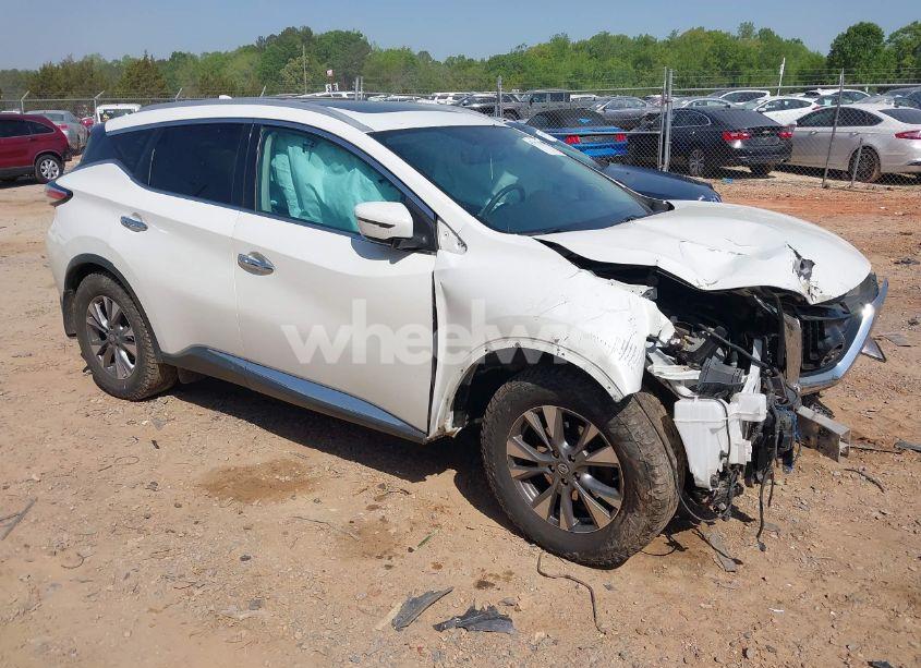 2016 Nissan Murano SL (VIN 5N1AZ2MH8GN145625) main photo