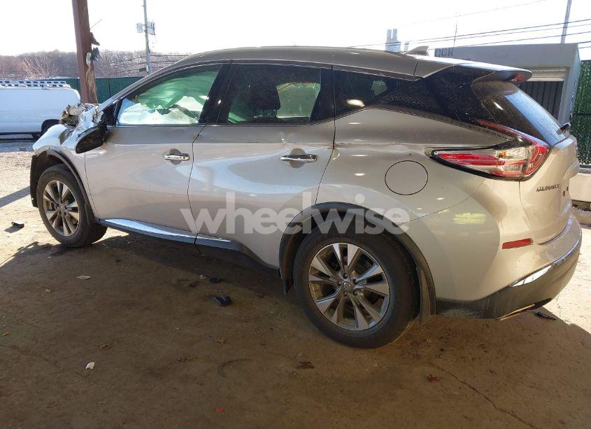 Photo 3 of 2016 Nissan Murano SL (VIN 5N1AZ2MH8GN157726)