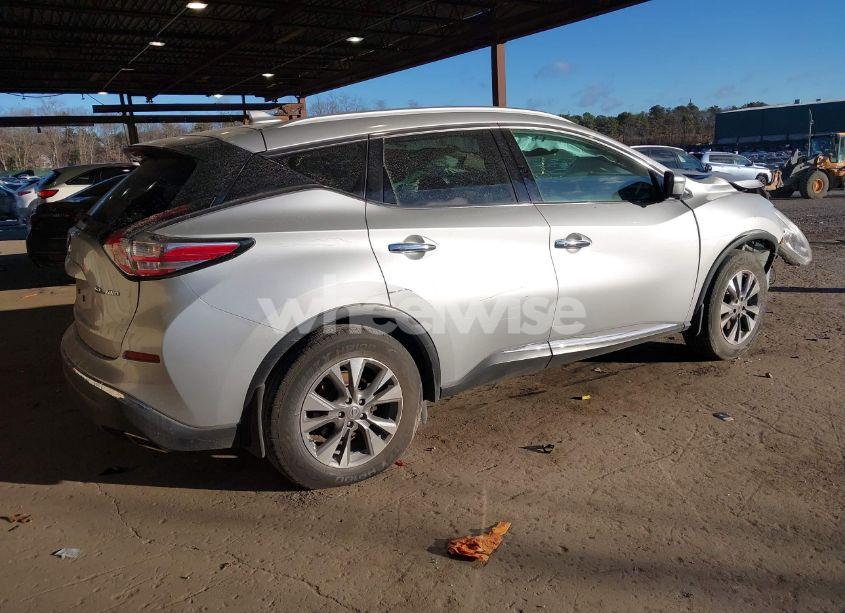 Photo 4 of 2016 Nissan Murano SL (VIN 5N1AZ2MH8GN157726)