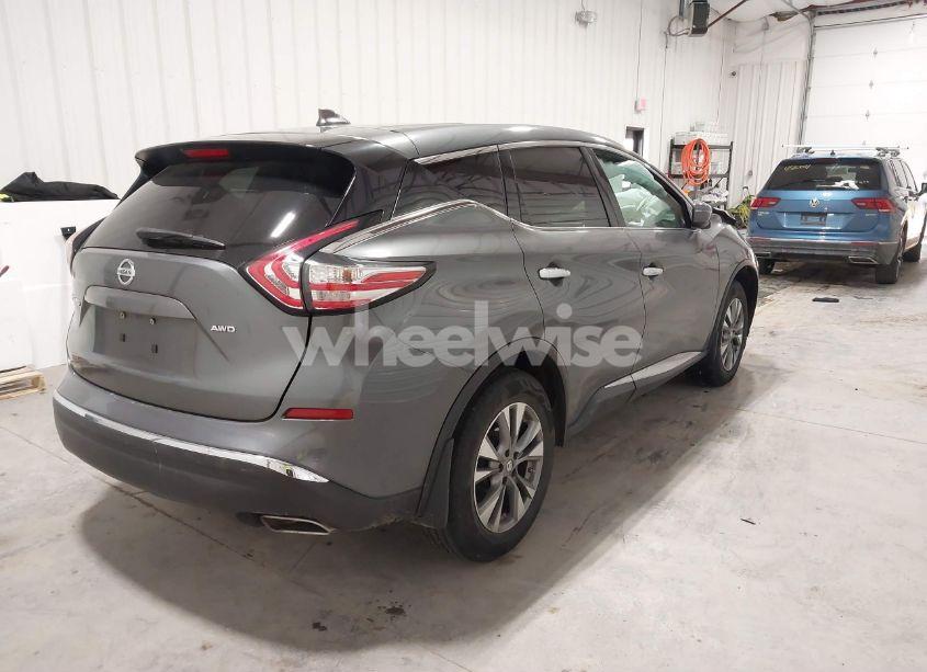 Photo 4 of 2016 Nissan Murano S (VIN 5N1AZ2MH8GN157886)