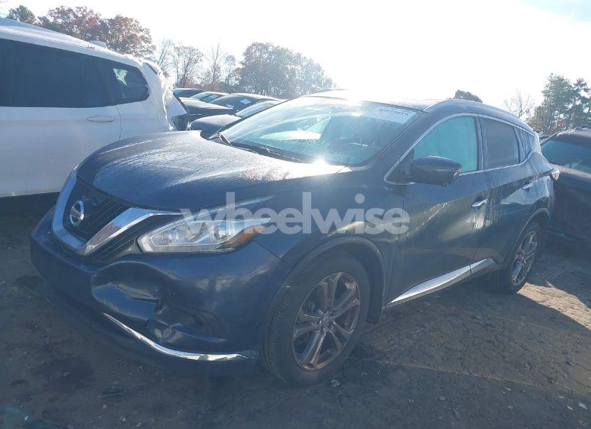 Photo 2 of 2016 Nissan Murano PLATINUM (VIN 5N1AZ2MH8GN166118)