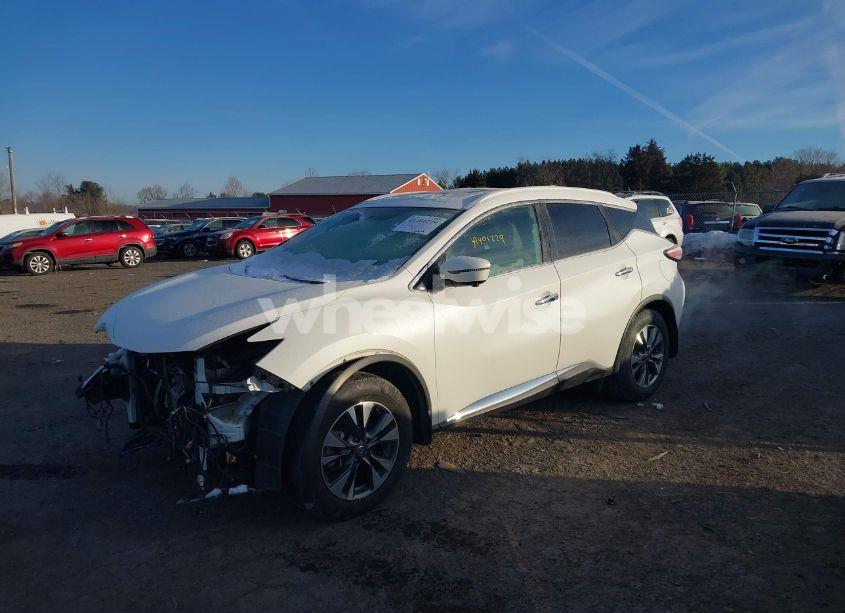 Photo 2 of 2017 Nissan Murano SL (VIN 5N1AZ2MH8HN109760)