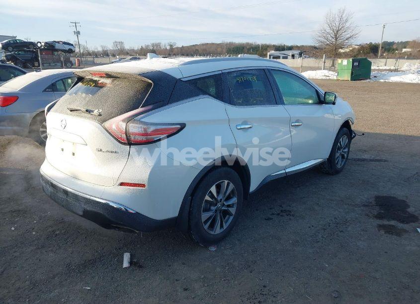 Photo 4 of 2017 Nissan Murano SL (VIN 5N1AZ2MH8HN109760)