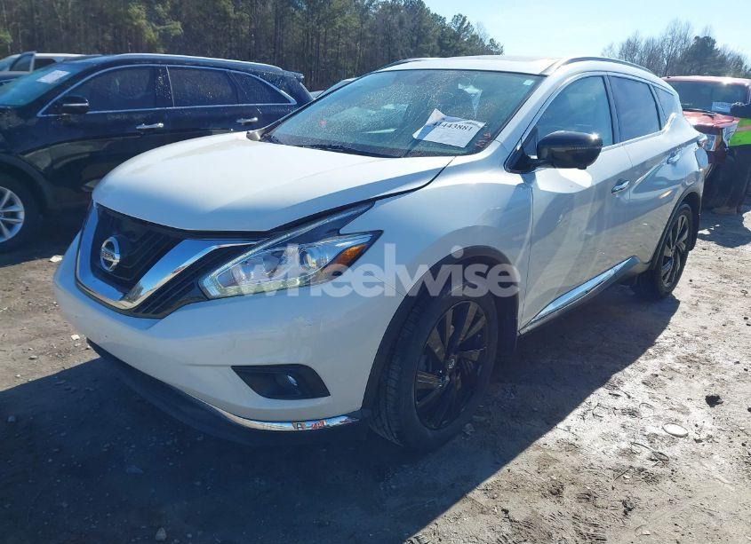 Photo 2 of 2017 Nissan Murano PLATINUM (VIN 5N1AZ2MH8HN146937)