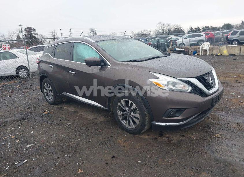 2017 Nissan Murano SL (VIN 5N1AZ2MH8HN153502) main photo