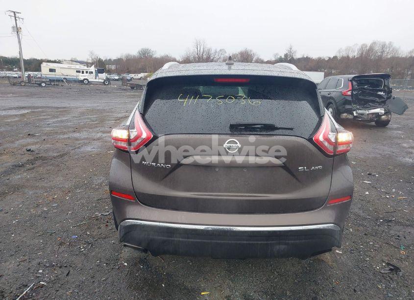 Photo 16 of 2017 Nissan Murano SL (VIN 5N1AZ2MH8HN153502)