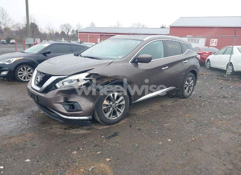 Photo 2 of 2017 Nissan Murano SL (VIN 5N1AZ2MH8HN153502)