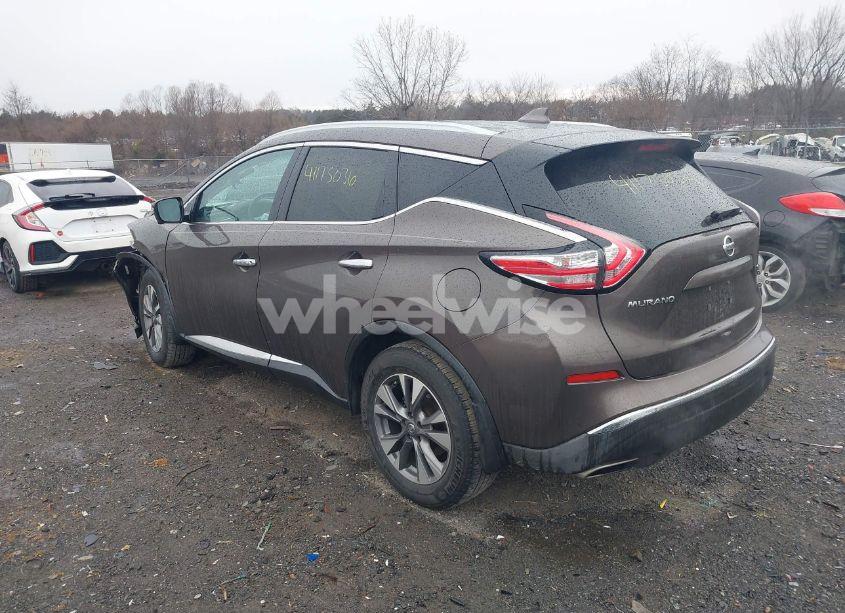 Photo 3 of 2017 Nissan Murano SL (VIN 5N1AZ2MH8HN153502)