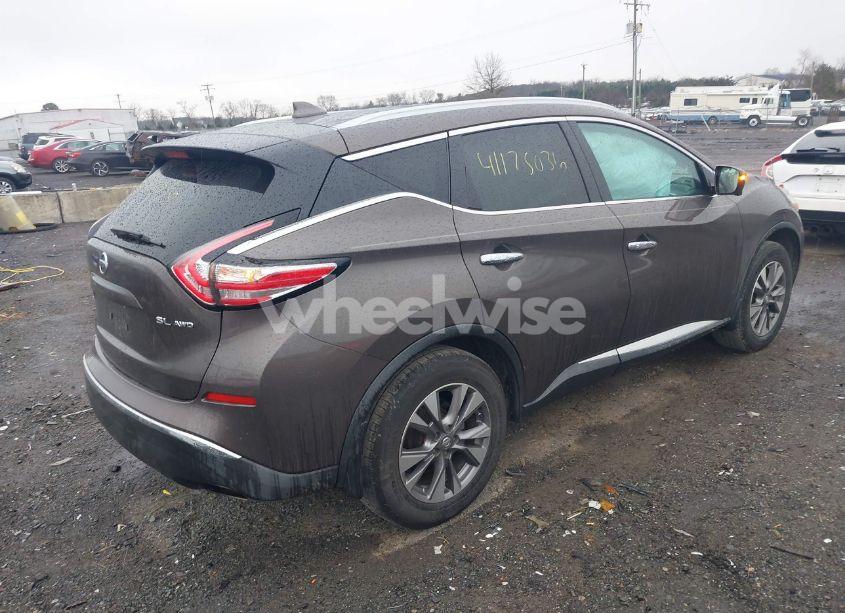 Photo 4 of 2017 Nissan Murano SL (VIN 5N1AZ2MH8HN153502)