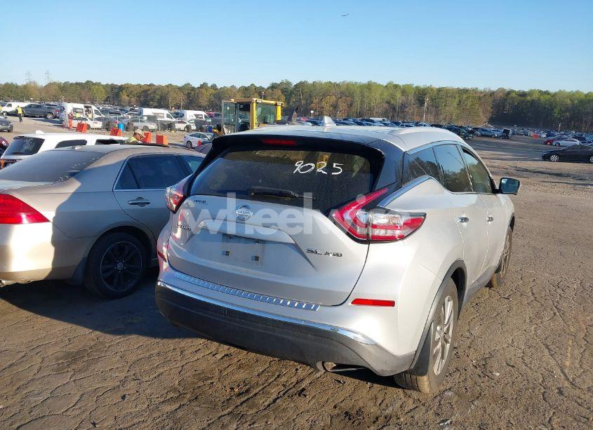 Photo 4 of 2017 Nissan Murano SL (VIN 5N1AZ2MH8HN159025)