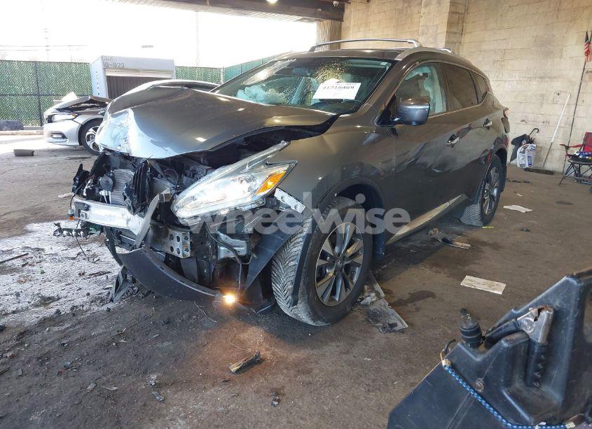 Photo 2 of 2017 Nissan Murano SL (VIN 5N1AZ2MH8HN187844)