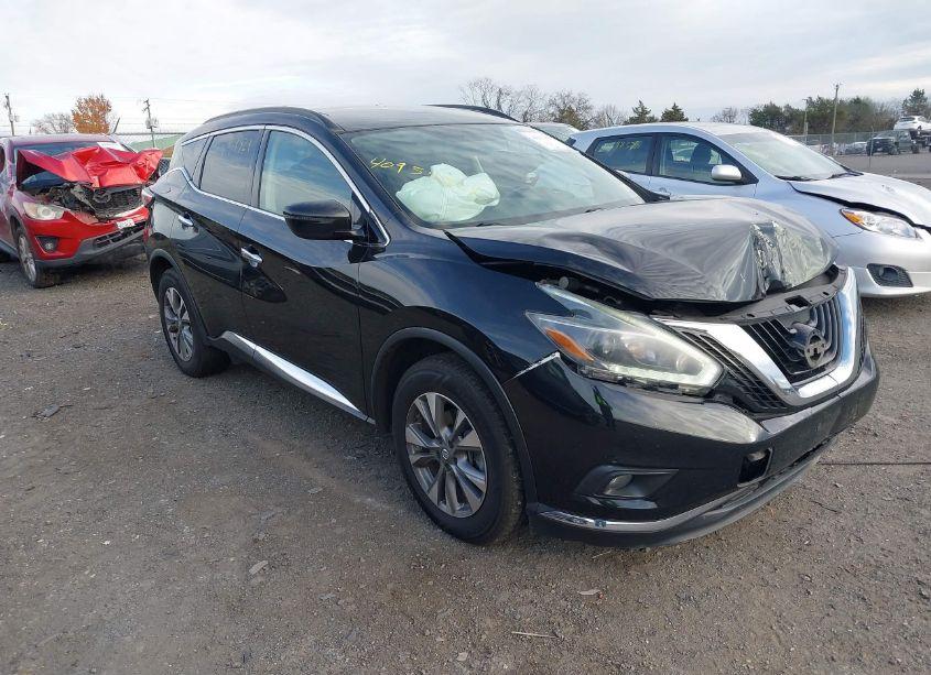 2018 Nissan Murano SV (VIN 5N1AZ2MH8JN105360) main photo
