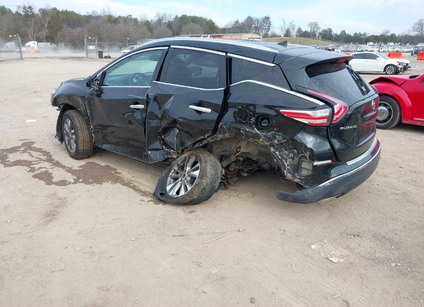 Photo 3 of 2015 Nissan Murano SL (VIN 5N1AZ2MH9FN208035)