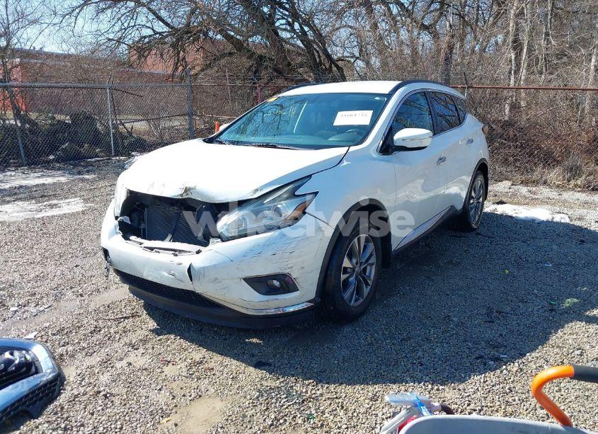 Photo 2 of 2015 Nissan Murano SV (VIN 5N1AZ2MH9FN230424)