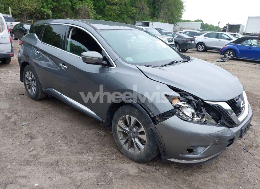 2015 Nissan Murano S (VIN 5N1AZ2MH9FN244758) main photo