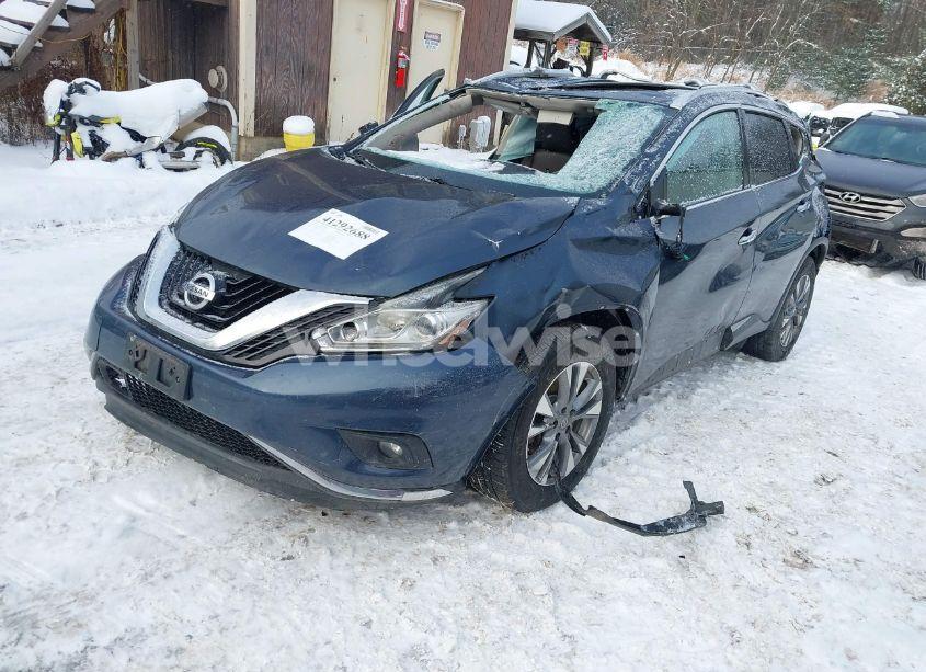 Photo 2 of 2015 Nissan Murano SL (VIN 5N1AZ2MH9FN257221)