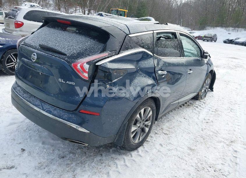 Photo 4 of 2015 Nissan Murano SL (VIN 5N1AZ2MH9FN257221)