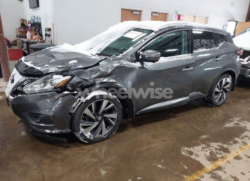 Photo 2 of 2015 Nissan Murano PLATINUM/S/SL/SV (VIN 5N1AZ2MH9FN266789)