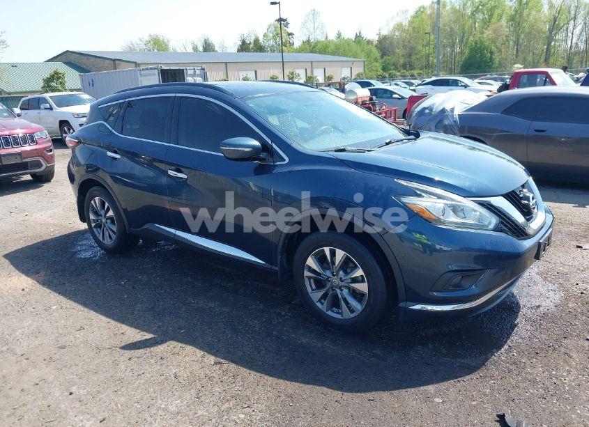 2015 Nissan Murano SV (VIN 5N1AZ2MH9FN282765) main photo