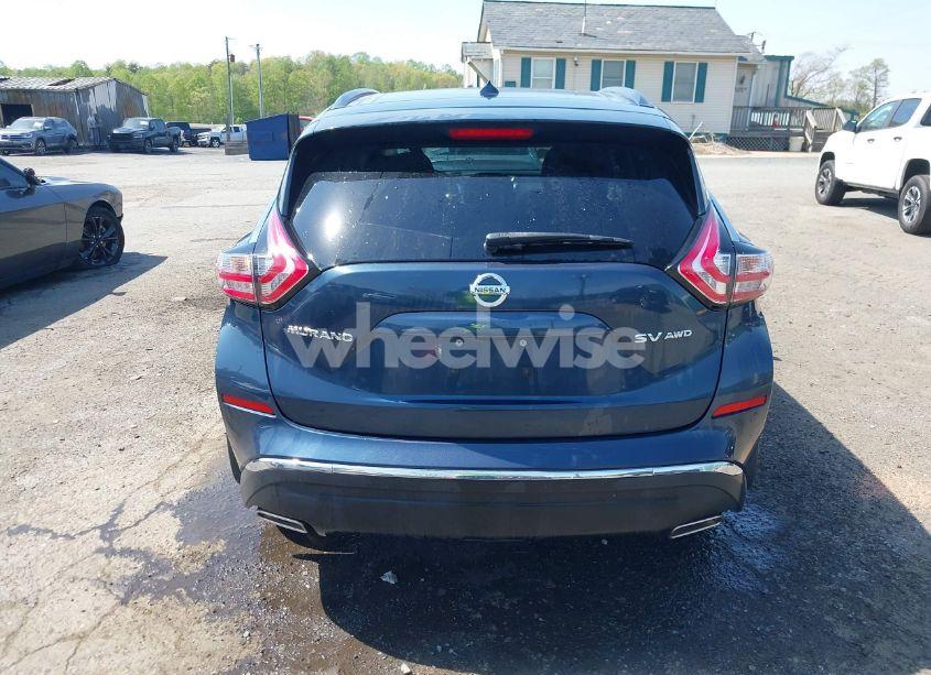 Photo 16 of 2015 Nissan Murano SV (VIN 5N1AZ2MH9FN282765)
