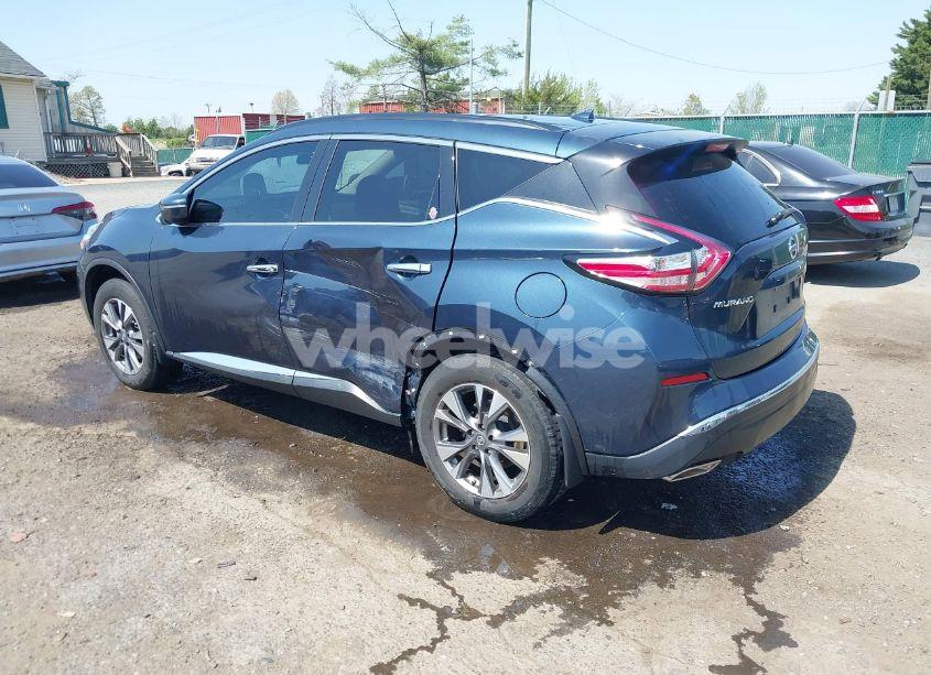 Photo 3 of 2015 Nissan Murano SV (VIN 5N1AZ2MH9FN282765)
