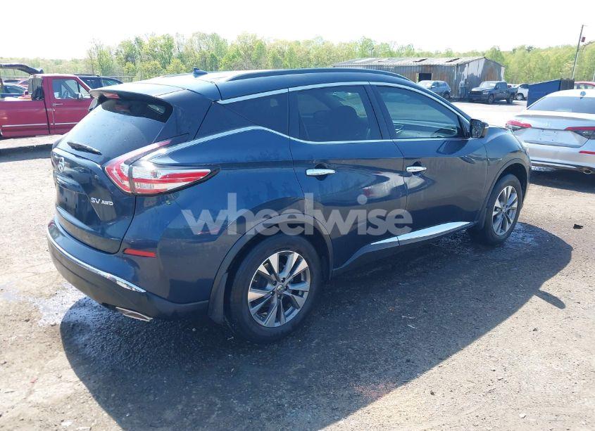 Photo 4 of 2015 Nissan Murano SV (VIN 5N1AZ2MH9FN282765)