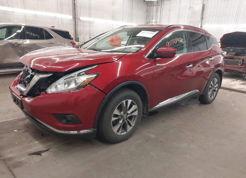 Photo 2 of 2015 Nissan Murano SV (VIN 5N1AZ2MH9FN291353)