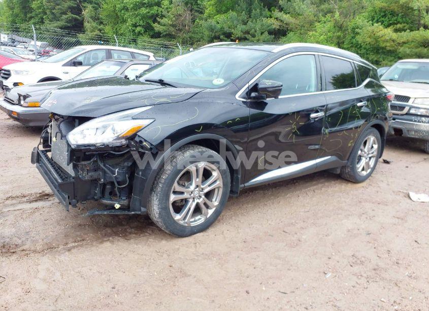 Photo 2 of 2016 Nissan Murano PLATINUM (VIN 5N1AZ2MH9GN159372)