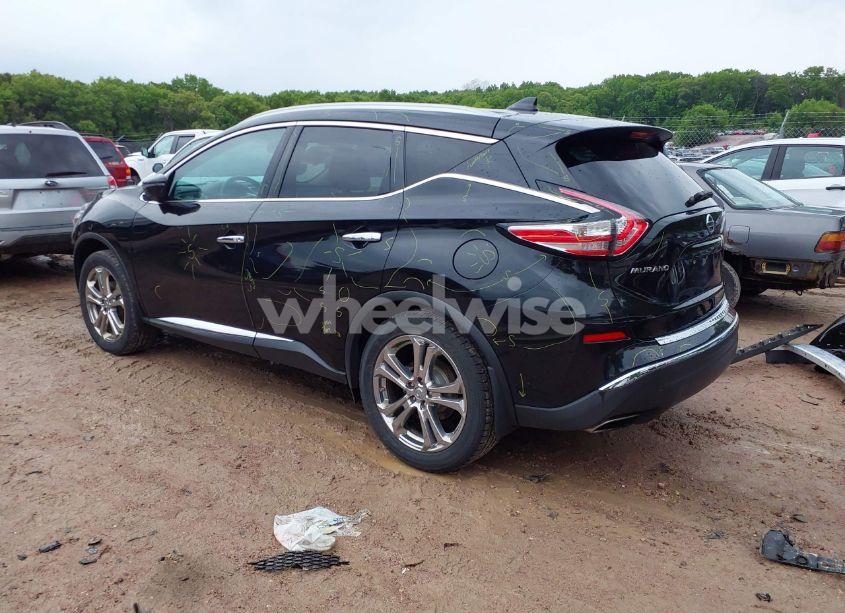 Photo 3 of 2016 Nissan Murano PLATINUM (VIN 5N1AZ2MH9GN159372)