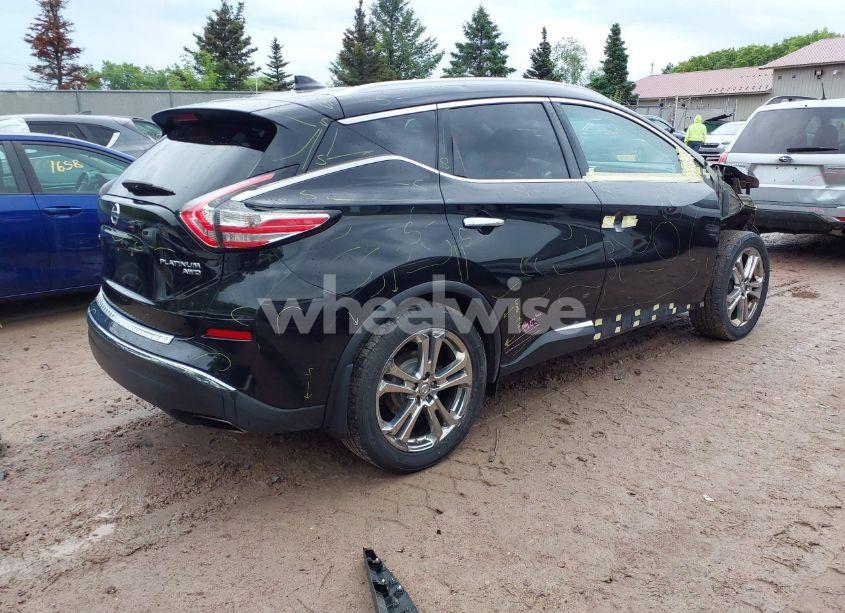 Photo 4 of 2016 Nissan Murano PLATINUM (VIN 5N1AZ2MH9GN159372)