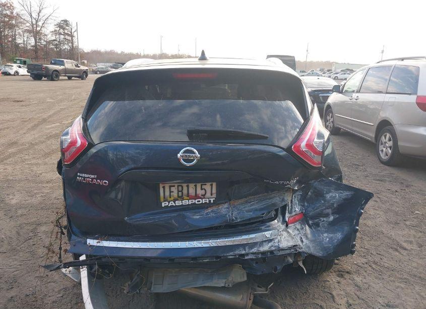 Photo 15 of 2017 Nissan Murano PLATINUM (VIN 5N1AZ2MH9HN167554)