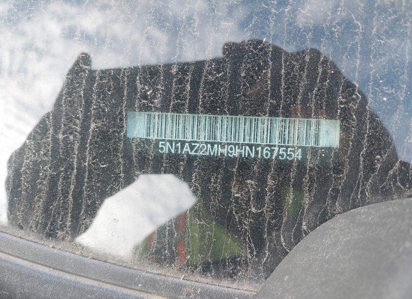 Photo 9 of 2017 Nissan Murano PLATINUM (VIN 5N1AZ2MH9HN167554)