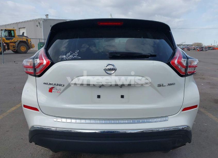 Photo 16 of 2017 Nissan Murano SL (VIN 5N1AZ2MH9HN197282)