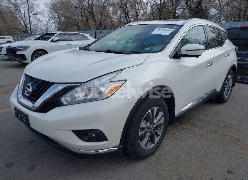 Photo 2 of 2017 Nissan Murano SL (VIN 5N1AZ2MH9HN197282)