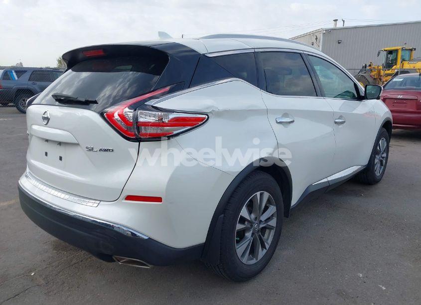 Photo 4 of 2017 Nissan Murano SL (VIN 5N1AZ2MH9HN197282)