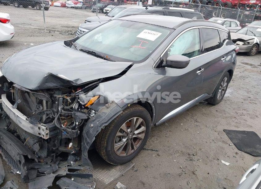 Photo 2 of 2018 Nissan Murano SV (VIN 5N1AZ2MH9JN145690)