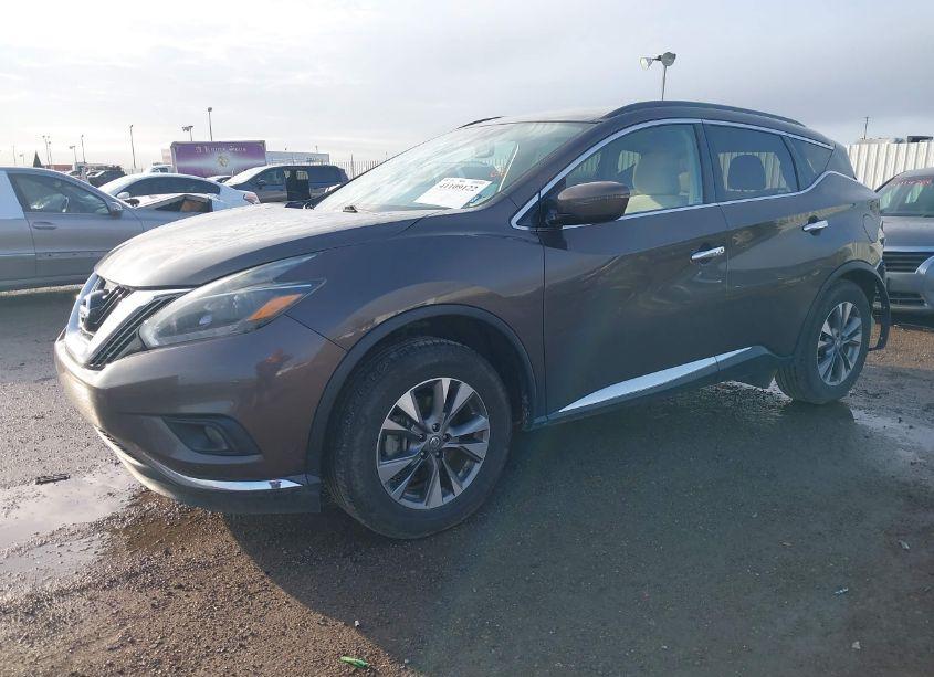 Photo 2 of 2018 Nissan Murano SV (VIN 5N1AZ2MH9JN146919)