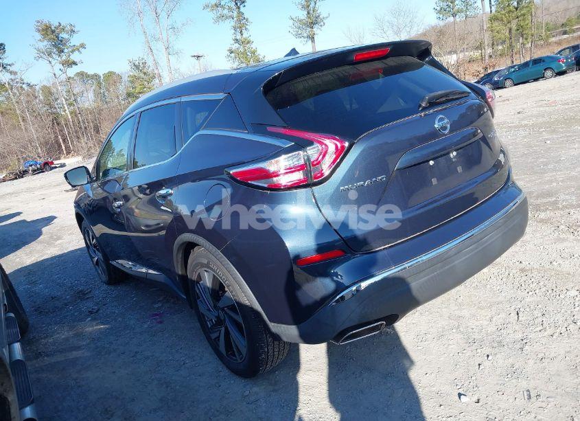 Photo 3 of 2015 Nissan Murano PLATINUM/S/SL/SV (VIN 5N1AZ2MHXFN200543)