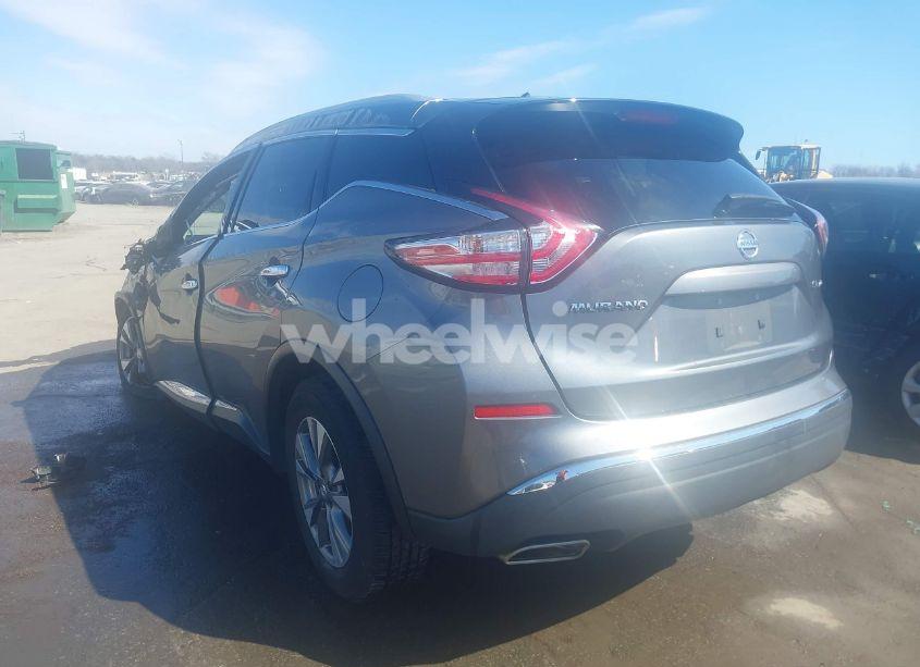 Photo 3 of 2015 Nissan Murano SL (VIN 5N1AZ2MHXFN215690)