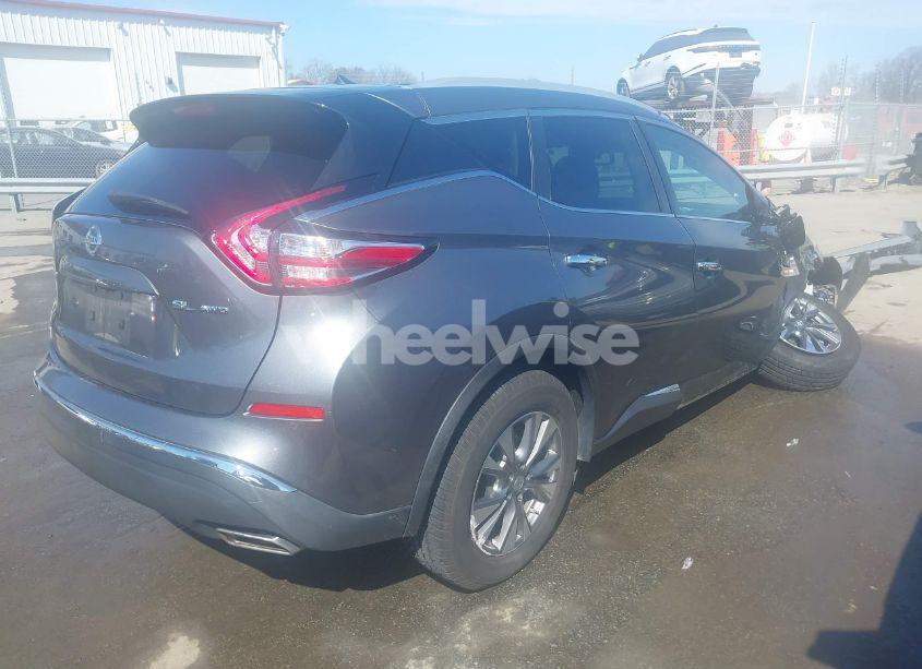 Photo 4 of 2015 Nissan Murano SL (VIN 5N1AZ2MHXFN215690)