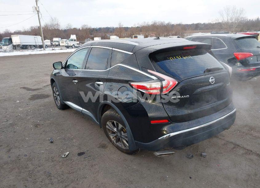 Photo 3 of 2015 Nissan Murano SL (VIN 5N1AZ2MHXFN219500)