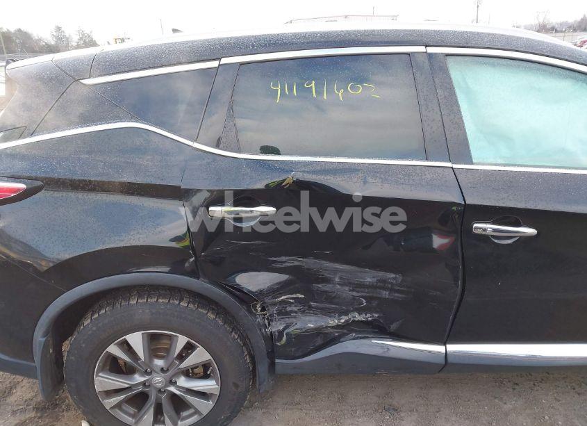 Photo 6 of 2015 Nissan Murano SL (VIN 5N1AZ2MHXFN219500)