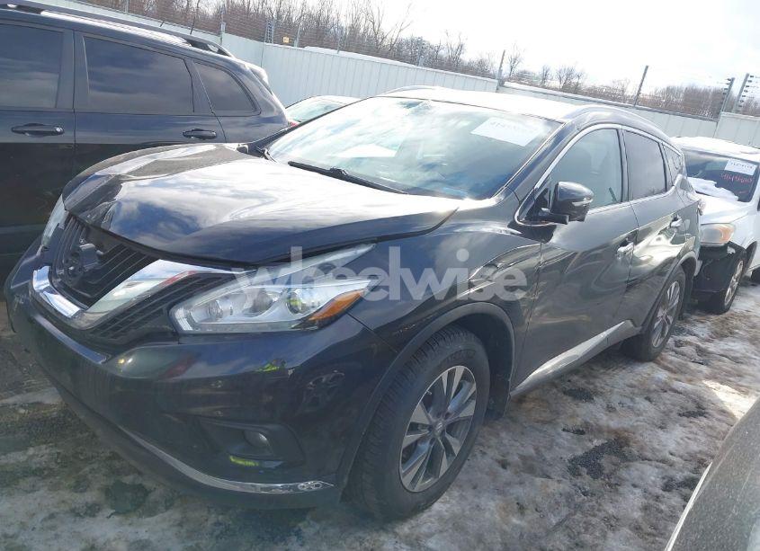 Photo 2 of 2015 Nissan Murano SL (VIN 5N1AZ2MHXFN220002)