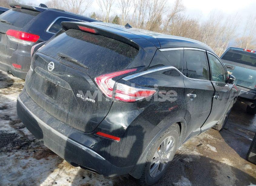 Photo 4 of 2015 Nissan Murano SL (VIN 5N1AZ2MHXFN220002)