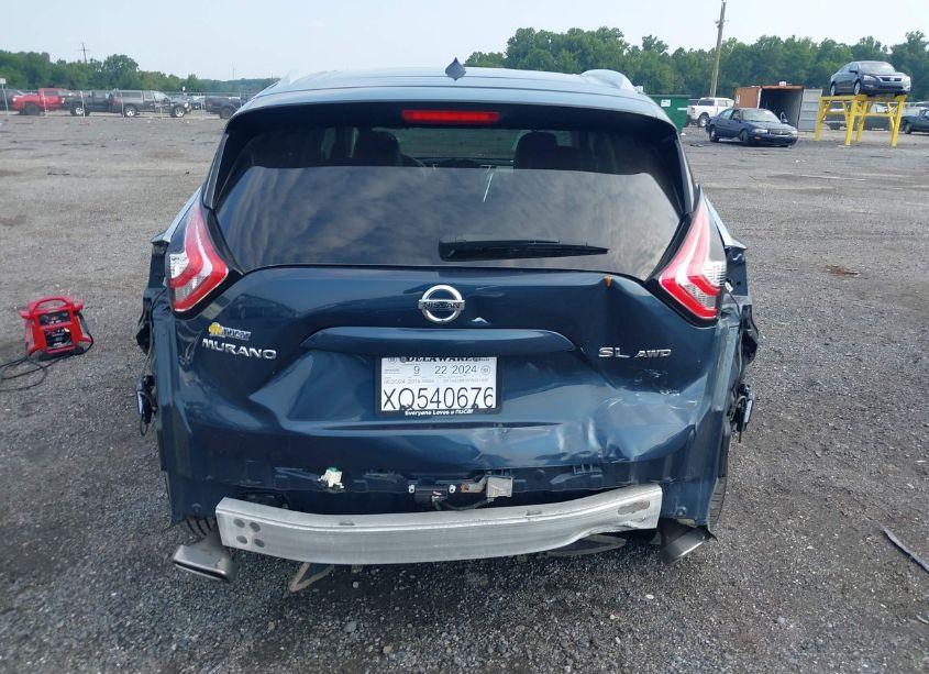 Photo 16 of 2015 Nissan Murano S/SL/SV/PLATINUM (VIN 5N1AZ2MHXFN221506)