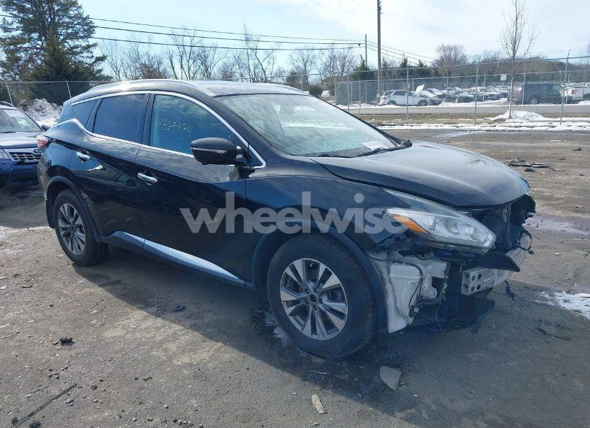 2015 Nissan Murano SL (VIN 5N1AZ2MHXFN243537) main photo